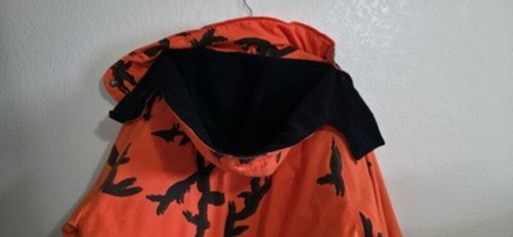 Field & Stream Hooded Blaze Orange Camo Hunting Coat Jacket Mens Size XL, Deer - Picture 7 of 13